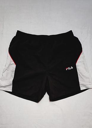 Нейлоновые спортивные шорты fila. шорты фила в виде nike pro reebok stussy puma train adidas lululemon asics new balance gymshark corteiz