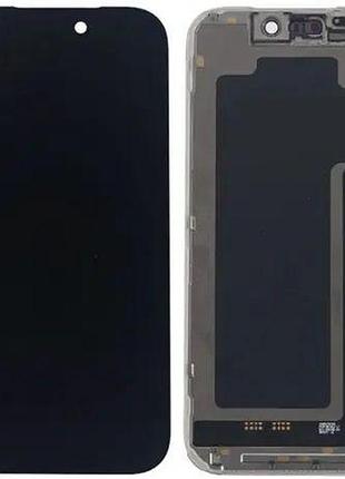 Дисплей apple iphone 17 pro с сенсором и рамкой, black (oled)