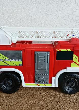 Велика пожежна машина fire rescue (звукові та світлові ефекти)