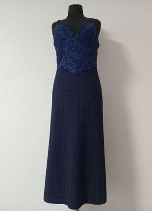 Эффектное трикотажное платье от shein, s