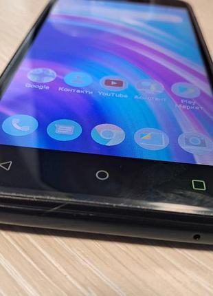 Чорний смартфон blu studio x10 9