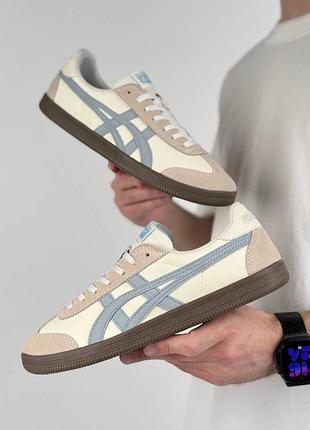 Мужские кроссовки asics onitsuka tiger tokuten beige blue
