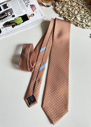 Шовкова краватка  salvatore ferragamo.