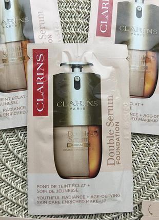 Clarins double serum основа-флюїд для обличчя clarins