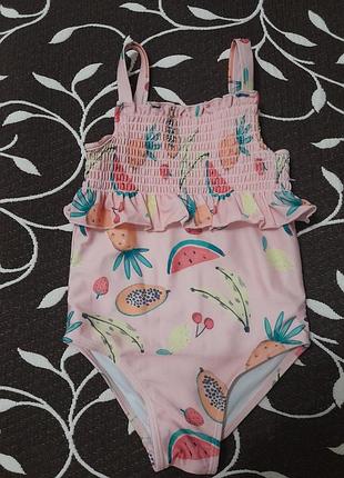 Купальник для девочки 2-3 лет, фирмы primark