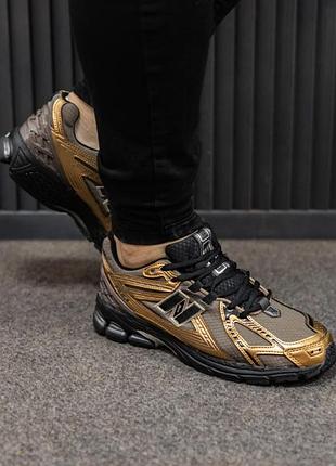 Женские кроссовки new balance 1906r gold / black / smb+ 🔗