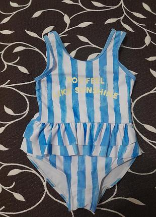 Купальник для девочки 2-3 лет, фирмы primark