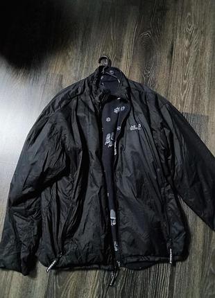 Jack wolfskin куртка ветровка двусторонняя xxl