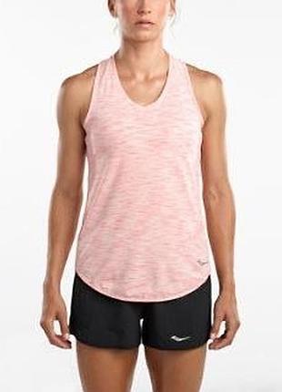 Спортивная майка saucony gait tank / оригинал / новая с бирками