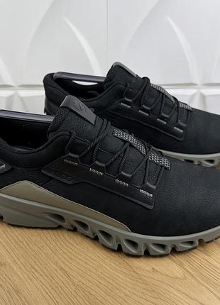 Оригінальні шкіряні кросівки  ecco multi-vent gore-tex