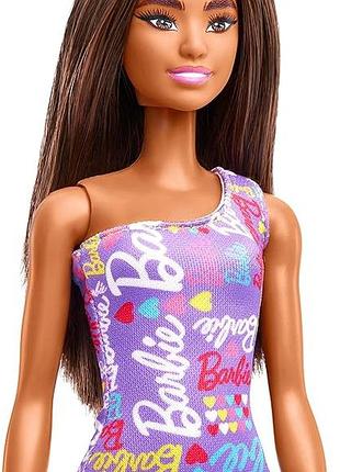 Кукла барби терза брюнетка mattel barbie fashion doll signature dress