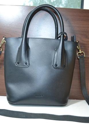 Dkny donna karan сумка кожаная оригинал