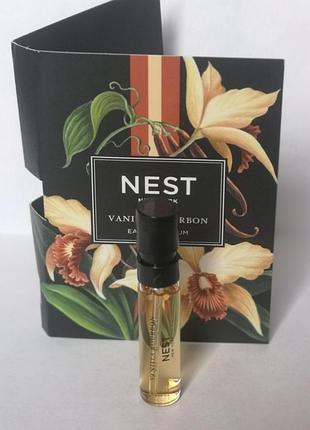 Nest new york vanilla bourbon eau de parfum  парфумована вода, 1,5 мл