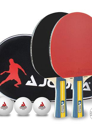 Набор для настольного тенниса joola team master pro 2 bats 3 balls (52001-1)