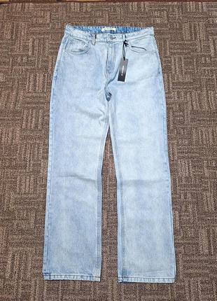Новые джинсы 2y studios gabrie basic straight jeans голубые, синие