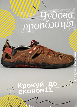 Сандалии мужские Nordcap hiking sandal коричневые босоножки кожаные трекинговые туфли летняя обувь оригинал 44-45 р/29 см keen merrell lowa geox