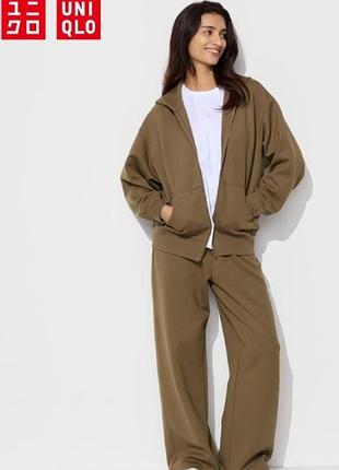 Штани dry sweat wide uniqlo
