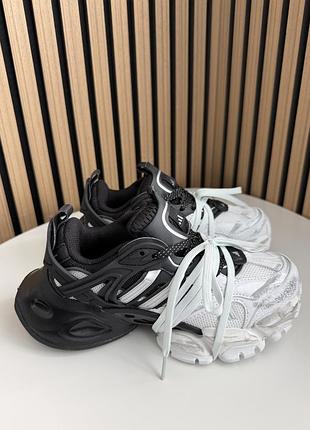 Мужские кроссовки adidas vento xlg black white 40-41-42-43-44
