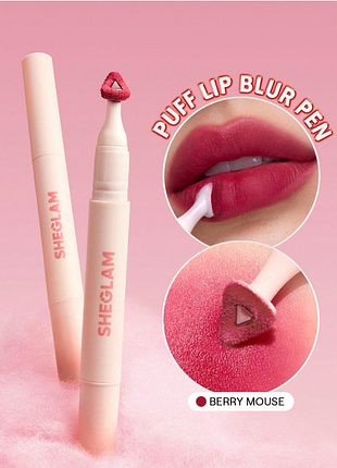 Помада-кушон sheglam marshmallow puff lip blur pen - 331 berry mousse (6038-331)