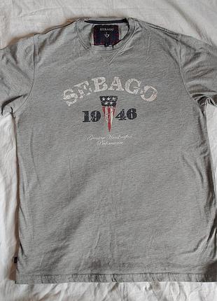 Футболка чоловіча sebago, розмір l
