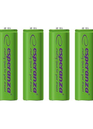 Аккумулятор ni-mh aa esperanza eza104g 2000 mah в блистере 4шт зеленый