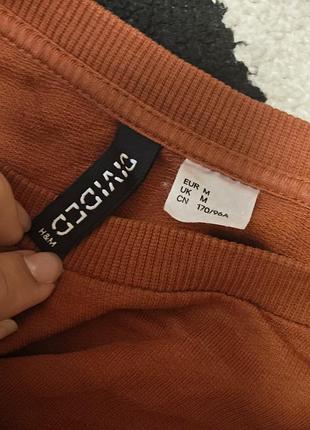 Свитшот h&amp;m коричневый 2
