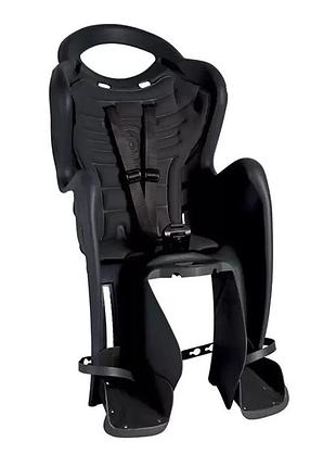 Детское кресло bellelli mr fox lux на багажник до 22кг черный (fot055)