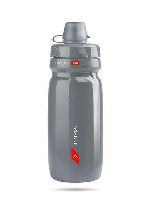Фляга raceone hyma 600мл., серый (bid082)
