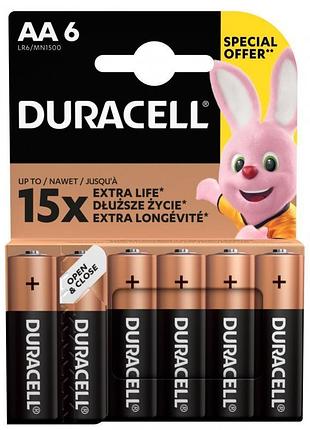 Батарейка duracell lr6 aa 1шт (bat005)