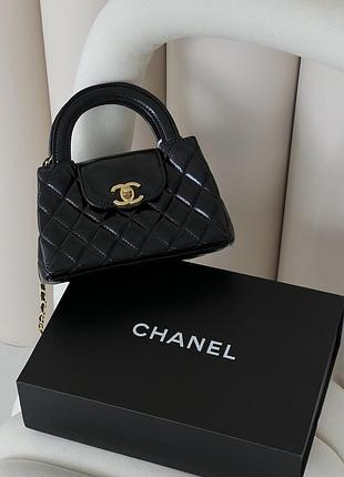 Сумка chanel kelly bag чорний (premium)