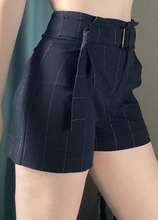 Шорти жіночі river island сині в смужку