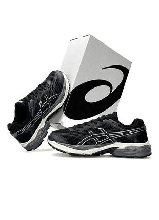 Asics gel-flux 4 black grey a5555