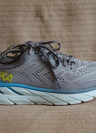 Легкие шоссейные беговые кроссовки hoka one one clifton 7  44 2/3 ( 28,5 см. )