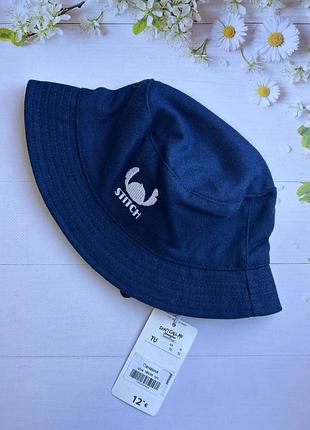 Панамка синяя стэчь stitch disney от dcm jennyfer, размер one size