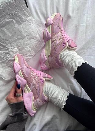 New balance 9060 pink термо