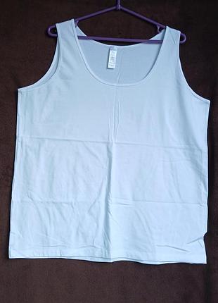Майка женская серо голубая eur, xxl, 52-54