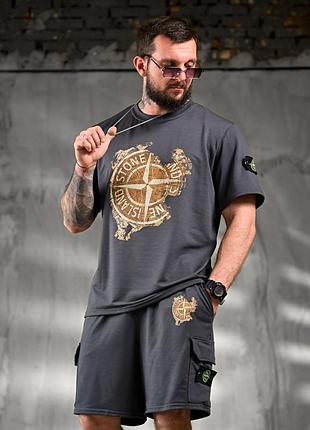 Летний комплект stone island fagion