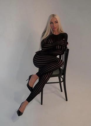 Бодистокінг, комбінезон прозорий на фотосесію, танці,heels
