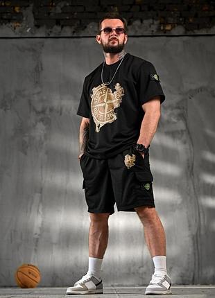 Летний комплект stone island fagion