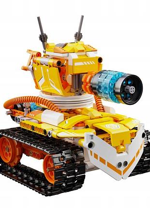 Конструктор робот программируемый stem-робот 3 в 1 robot w - bot cada с пультом и приложением робот-трансформер для детей на радио 4