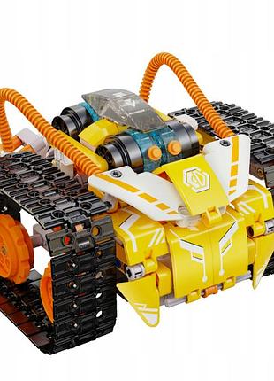 Конструктор робот программируемый stem-робот 3 в 1 robot w - bot cada с пультом и приложением робот-трансформер для детей на радио 5