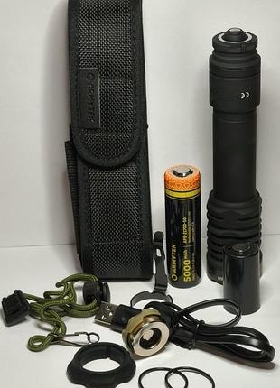 Фонарь armytek dobermann pro max белый свет