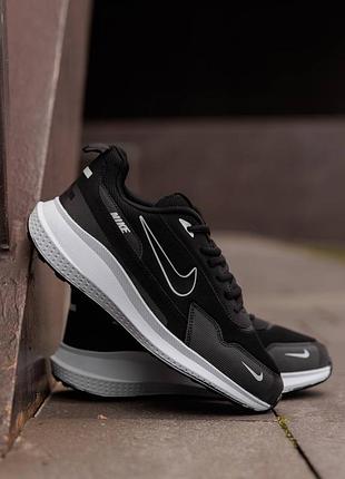 Кросівки nike simple black white nd