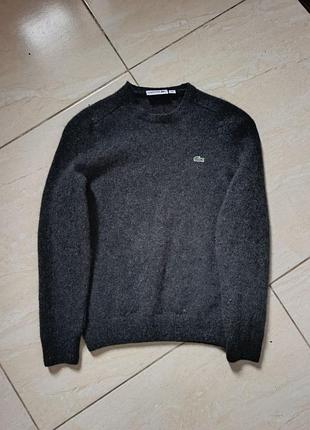 Шерстяной свитер от lacoste