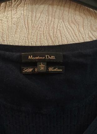🌌 темно-синий свитер massimo dutti 8