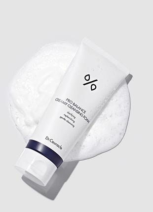 Кремова пінка для вмивання з пробіотиками dr.ceuracle pro balance creamy deep cleansing foam, 150 ml