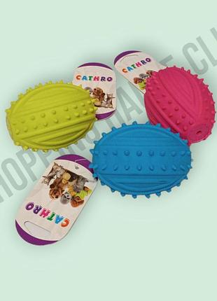 Игрушка мяч для собак с петелькой