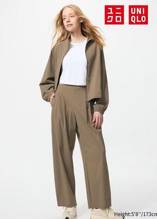 Брюки широкие uniqlo