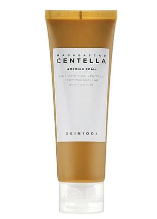Очисна пінка для вмивання з екстрактом центели skin1004 madagascar centella ampoule foam, 125 мл