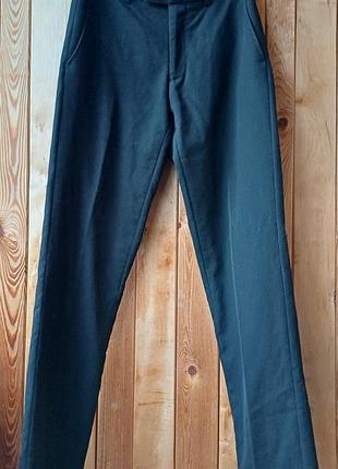 Брюки мужские moss london skinny черные классические eu76 w30 деловые